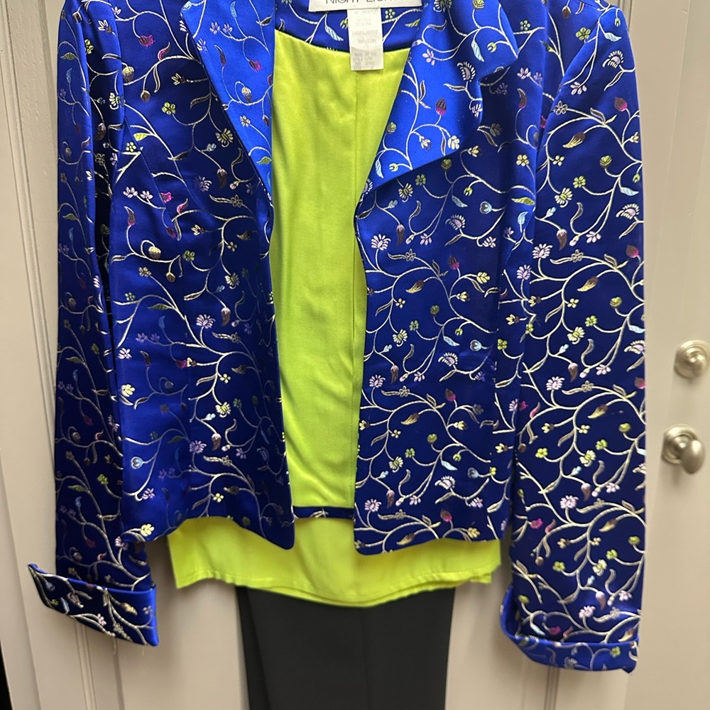 3 piece Silk Suit
